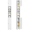 Yaheetech Badezimmerschrank, 20 cm schmaler Badschrank, 180 Produktbild-Vorschau 9