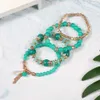 4 Teile/satz Boho Faux Achat Perle Quaste Kette Charm Produktbild-Vorschau 6