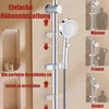 Duschkopfhalterung,Brausehalter Verstellbar,Handbrause Produktbild-Vorschau 3