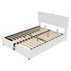 okwish Polsterbett 160x200 mit LED Beleuchtung und USB- und Produktbild-Vorschau 9