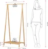 EUGAD Kleiderständer, Garderobe mit Ablage, Regal mit Produktbild-Vorschau 7