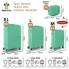 Berwin Reisekoffer Cryta Aqua Breeze 4er Set MS-19756 Produktbild-Vorschau 3