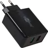 Dual-USB Schnellladegerät USB/QC3.0 28W (schwarz) Produktbild-Vorschau 12