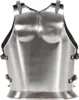 vidaXL Římský voják Cuirass Replica LARP Silver Steel Náhled obrázku produktu 3