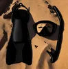 Tauchset Maske mit Schnorchelflossen zum Schwimmen Größen Produktbild-Vorschau 3