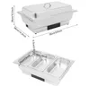 Ohřívač pokrmů s regulací teploty Elektrický chafing dish Náhled obrázku produktu 6