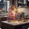 Kuschelige Hoodie Decke mit Ärmeln (Rosa) – Vielseitiger Produktbild-Vorschau 5