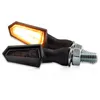 LED-Blinker PIKE schwarz M8 Produktbild-Vorschau 1