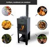 ASH® - Stoke - Gartenkamin mit BBQ Produktbild-Vorschau 10