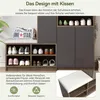 Meuble de rangement pour chaussures avec coussin de siège, Voir les images du produit 4