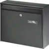 A black mailbox is shown against a light gray background. Anteprima dell’immagine prodotto