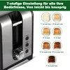 Toaster 2 Scheiben, Toaster mit Produktbild-Vorschau 5