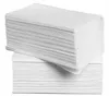 A stack of white paper hand towels. Náhľad obrázku produktu