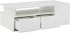 Sweiko 100x50x35cm čajový stolek s LED, konferenční stolek Náhled obrázku produktu 9