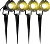 EINFEBEN 4er Pack Gartenstrahler mit Erdspiess 4W GU10 LED Produktbild-Vorschau 1