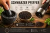 K T 1000 g / 1 Kg Pfeffer schwarz ganz schwarze Produktbild-Vorschau 3