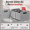 Kofferraum Organizer – Faltbare Auto Faltbox mit 35L Produktbild-Vorschau 2