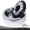 Starlet24® Windaschenbecher SILBER Gluttöter rund flach - Produktbild-Vorschau 4