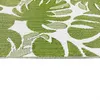 Tappeto impermeabile riciclabile per esterni in verde crema Anteprima dell’immagine prodotto 5