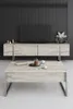 A TV stand and coffee table set in a modern living room setting. Anteprima dell’immagine prodotto
