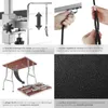 Table de toilettage avec potence - noir/gris Voir les images du produit 4