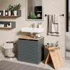 Mobile sottolavabo per bagno Vicco Viktor Antracite/Rovere Anteprima dell’immagine prodotto 6