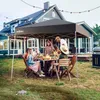 Wiltec Faltpavillon 250 x 250 x 270 cm grau wasserdicht, Produktbild-Vorschau 2