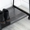 Appendiabiti mobile con ripiano per scarpe e ruote per la Anteprima dell’immagine prodotto 17