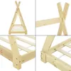 [Letto per bambini 70x140cm in legno naturale con design Anteprima dell’immagine prodotto 7