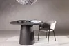 FURNLUX Dining Table Lanzo Black 120cm / Hauptfarbe: Produktbild-Vorschau 2