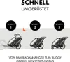 Hauck 3in1 Fahrradanhänger Sparset Bike N Walk Produktbild-Vorschau 10