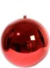 Weihnachtsbaumkugeln bruchfest Ø 40 cm 1 Stück rot glanz Produktbild-Vorschau 2
