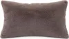 Dekokissen 30x50cm ohne Füllung Taupe PLÜSCH Bär Schlicht Produktbild-Vorschau 1