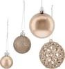 Relaxdays kerstballen, set van 150, glinsterende, matte en Productafbeelding-voorbeeld 6