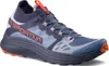 La Sportiva Levante Trailrunning-Schuh für Damen in Blau und Orange; mit niedrigem Schnitt und rutschfester Sohle.
