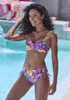 LASCANA Bügel-Bandeau-Bikini-Top Riley pink bedruckt Größe Produktbild-Vorschau 2