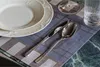 Sambonet Venezia Edelstahl/PVD Kupfer Set 6 Kuchengabeln Anteprima dell’immagine prodotto 2