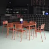 sweeek - Gartentisch aus Stahl 2 Sessel und 4 Stühle - Produktbild-Vorschau 4