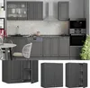 Hängeschrank Vicco Fame-Line Anthrazit-Gold Landhaus 60 cm, Produktbild-Vorschau 2
