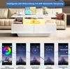 okwish Hochglanz-Couchtisch Beistelltisch mit Produktbild-Vorschau 5