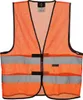 Korntex KXQ | Herren Mesh-Weste mit Reflektoren - Farbe: Produktbild-Vorschau 4