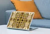 MuchoWow® Laptop Aufkleber Sticker Cover Gold - Afrika - Produktbild-Vorschau 4