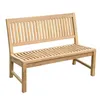 Stabile Gartenbank Kingsbury in Premium Teak ohne Armlehne Produktbild-Vorschau 3