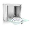 Relaxdays Briefkasten mit Motiv-Glastür, Postkasten Produktbild-Vorschau 4