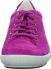 A front view of a pink sneaker with white laces and a white sole. Produktbild-Vorschau