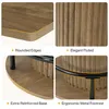 Tribesigns Bartisch, 100 cm hoch, braun, Bistrotisch mit Produktbild-Vorschau 4