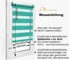 Diagram showing how to measure a window for a roller blind. Produktbild-Vorschau