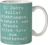 Mr. & Mrs. Panda Kaffeetasse Spruch 51. Geburtstag - Produktbild-Vorschau 1