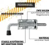 Federriegel Torriegel Bolzenriegel Schlossriegel Türriegel Produktbild-Vorschau 3