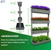 Coemo Vertikalbeet Vera aus Holz Hochbeet 4 Etagen Kästen Produktbild-Vorschau 6